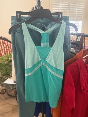Teal Athletic Tank Top Size 6